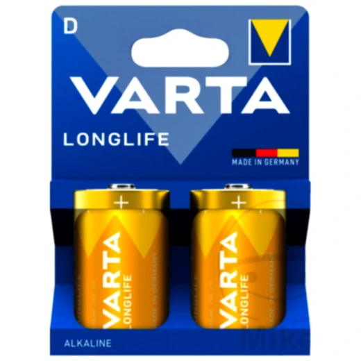 VARTA Longlife D Size Battery Twin Pack