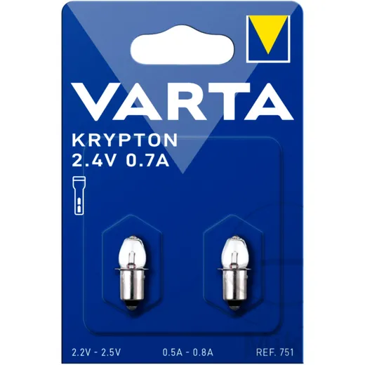 2.4V Replacement Bulb for Varta Flashlight
