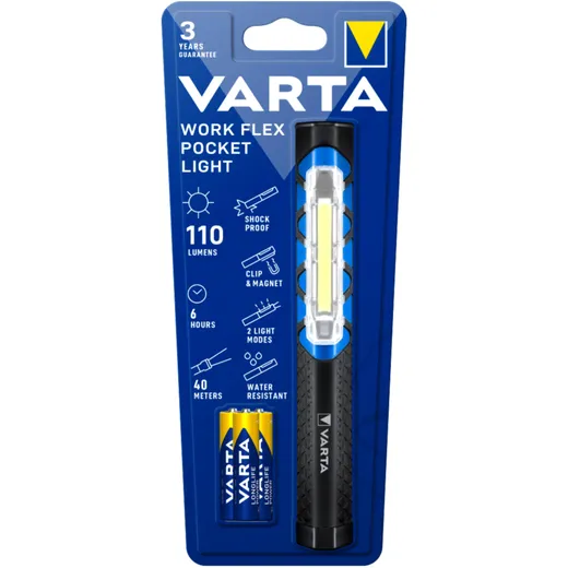 Varta WORK FLEX® POCKET LIGHT Torch with 3 AAA Batteries_0
