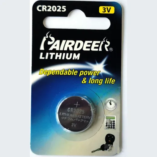 Battery cr2025