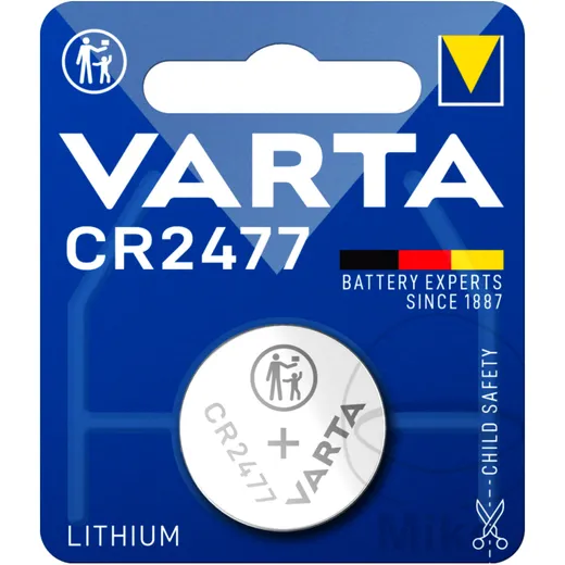 VARTA CR2477 Button Cell Lithium-Ion for electronic devices