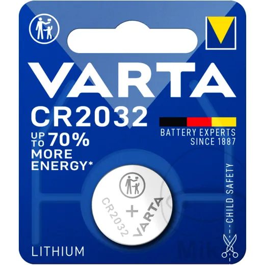 CR2032 Knopfzelle Varta 1er Blister