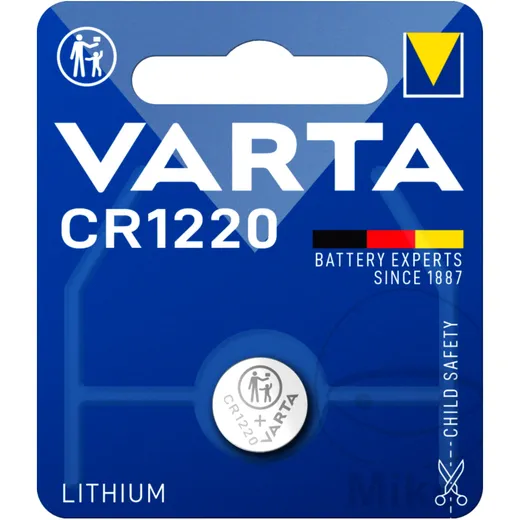 VARTA CR1220 Knopfzelle Lithium-Ionen 1er Blister