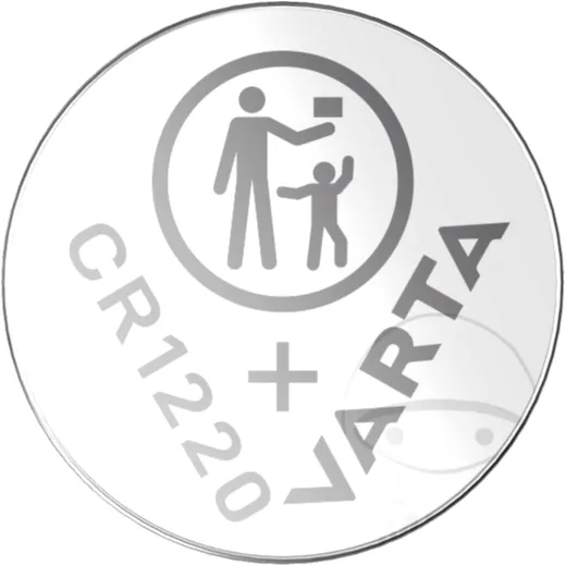 VARTA CR1220 Lithium Coin Cell Battery 1 Blister Pack_0