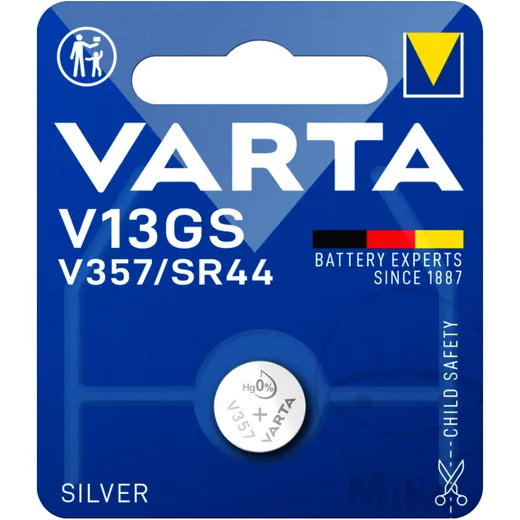 VARTA Professional Electronics V13GS Alkaline Battery Single Blister Pack