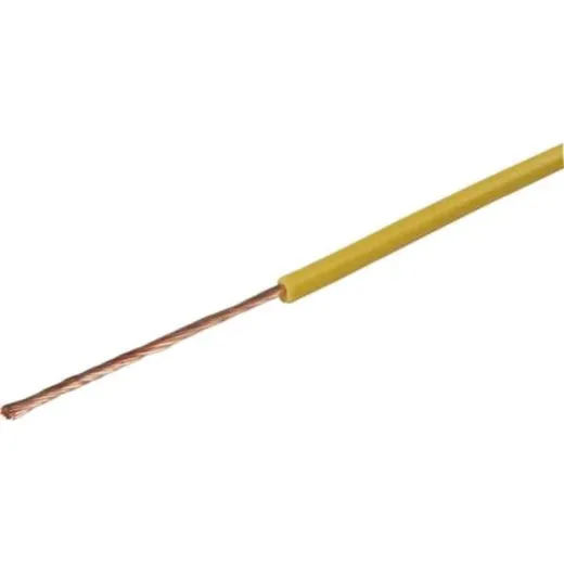 AUTOMOTIVE ELECTRICAL CABLE YELLOW 0.5mm