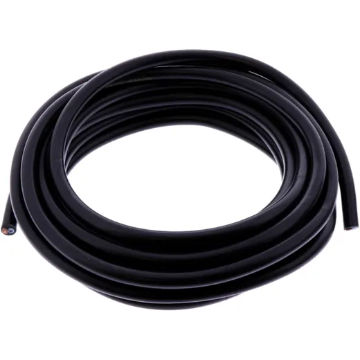 Kabel H05VV-für 2X1.5 schwarz JMP 5 Meter