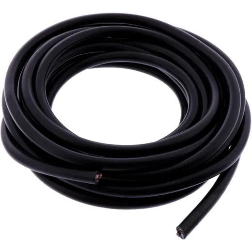 Kabel H05VV-für 3x1.5 schwarz - 5 Meter