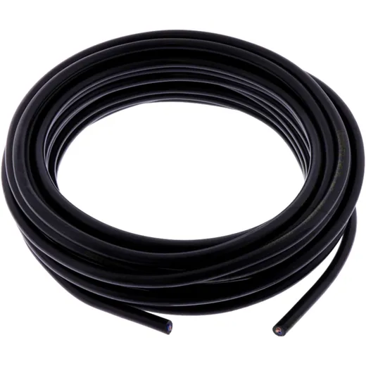 Kabel H03VV-für 2X0.75 schwarz JMP 10 Meter