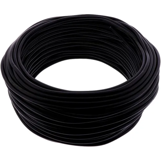 Kabel H03VV-F für 3X0.75 schwarz JMP 50 Meter