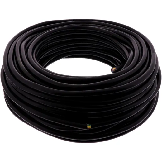 Kabel H05VV für 7X1.5 schwarz JMP 50m