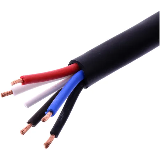 Kabel H05RR für 5X1.5 schwarz JMP