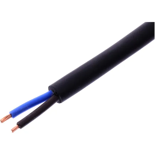 Kabel H05RR für 2X1.5 schwarz