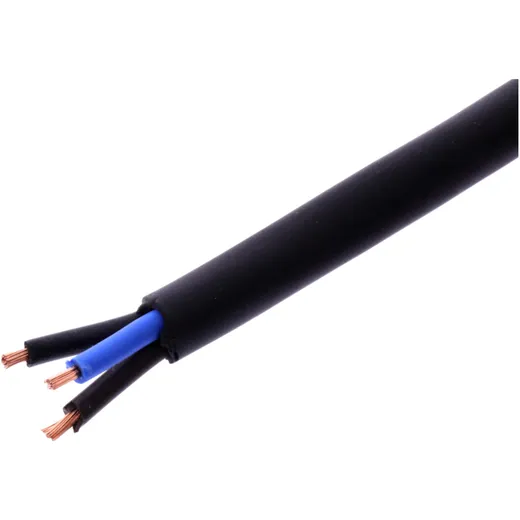 Kabel für 3x1.5 mm² schwarz JMP 1 Meter
