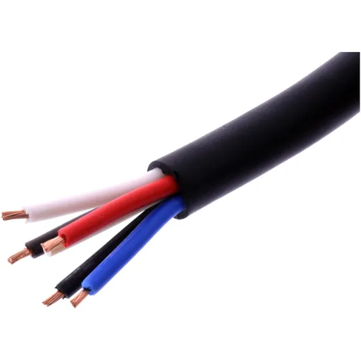 Kabel H05RR für 5X1.5 schwarz JMP 2.5 Meter
