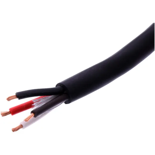 Kabel H05RR für 4X1.5 schwarz JMP 2.5 Meter