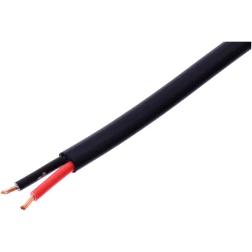Cable for Speakers and Stereo Systems 2X1.5 Black 2.5 Meters