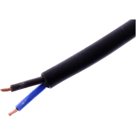 H05RR Cable for 2X1.5 Black JMP 2.5 Meter