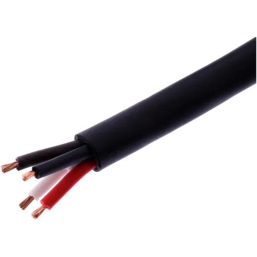 Kabel H05RR für 4X1.5 schwarz JMP Packung 10 Meter