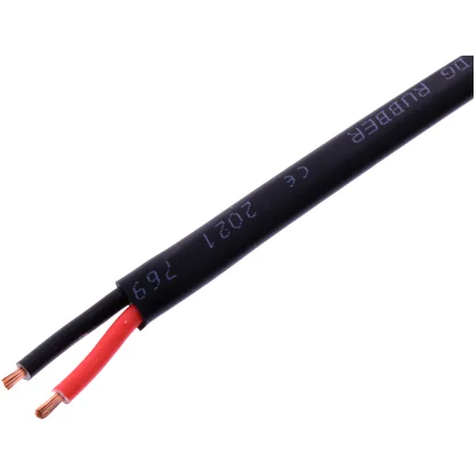 Cable XYFAZ 2X1.5 BLACK JMP 50M PACK