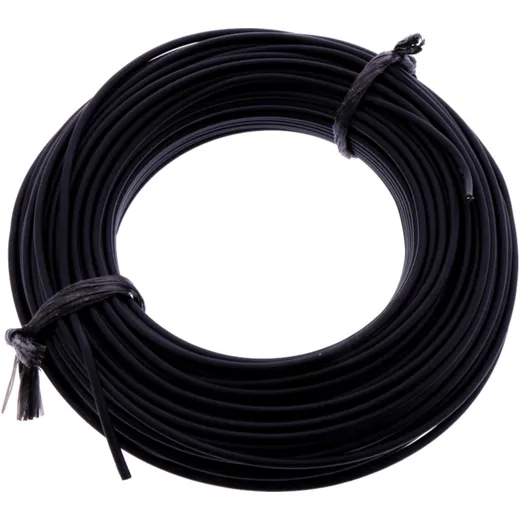 CABLE FLY 0.75mm BLACK 25M_0