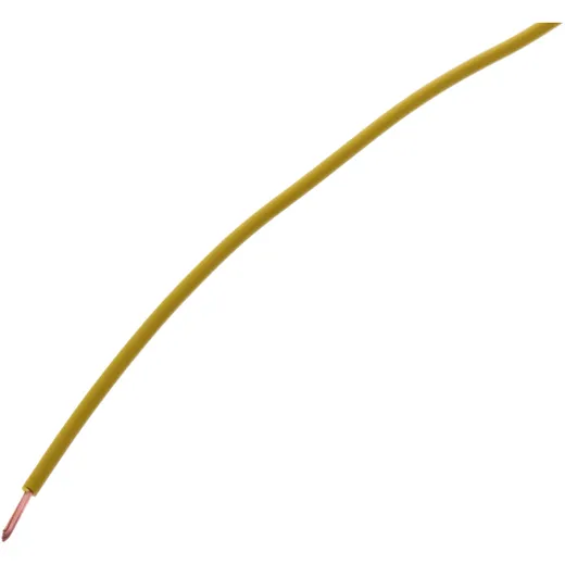 CABLE FLY 0.75mm² YELLOW 25M