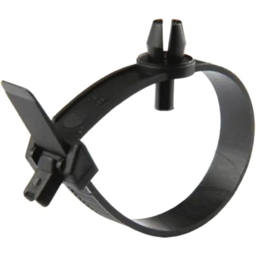 Cable Tie Kit with Expansion Rivet 9x160 mm Black