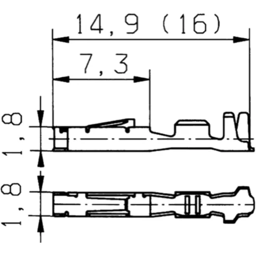 Crimp Connectors 1.2MM for KOSTAL MLK 1.2SM ELA_0