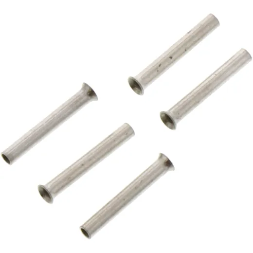 Uninsulated End Sleeves 0.5X10MM JMP Pack of 5 Pieces