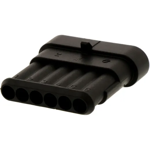 6-Pol JMP Superseal Connector Housing