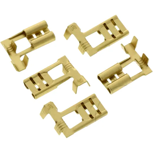 Flachsteckhülse unisoliert 1.0-2.5 6.3mm JMP