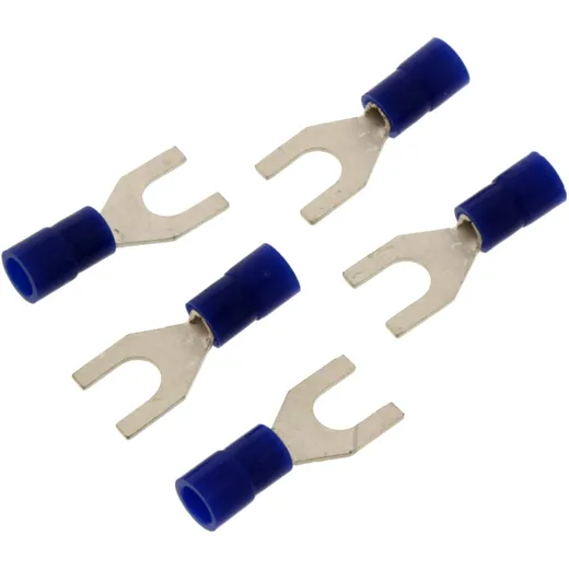 Fork Terminal Connector for M5 1.5-2.5 mm² blue