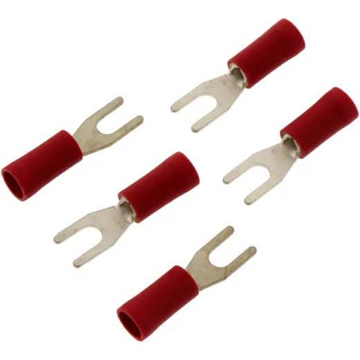 Insulated Fork Terminal 0.5-1.5 M3 JMP Pack of 5 Pieces