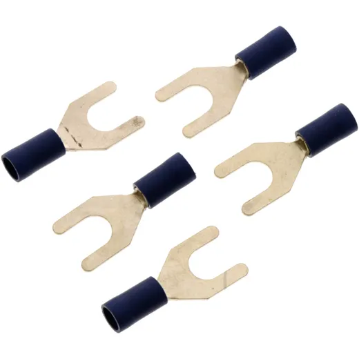 Fork Cable Lug M6 Insulated 1.5-2.5mm² JMP Pack 5 PCS
