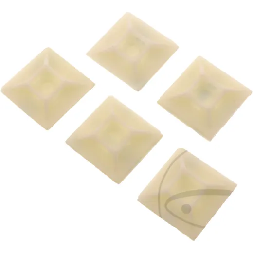 Klebesockel für Kabelbandhalter 27x27 JMP Packung 5 Stück