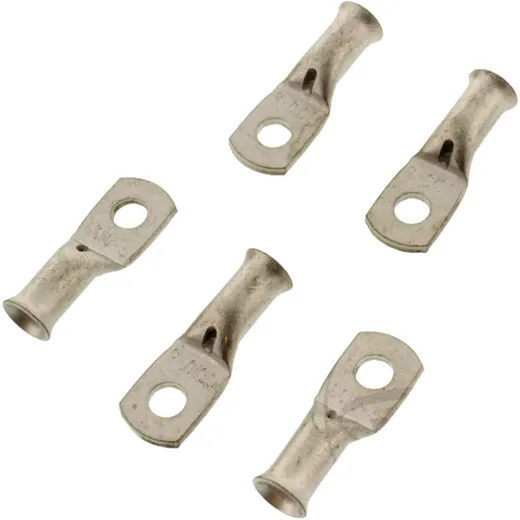 Uninsulated Ring Terminal M5 for 10 mm² Wire Cross-section JMP Pack of 5 Pieces