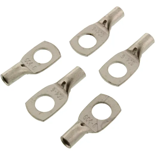 Ring Connector Uninsulated JMP 2.5-4.0 M6 Pack 5 Pieces