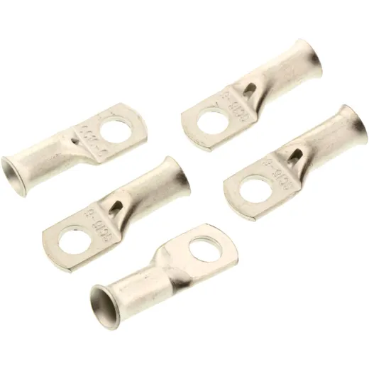 Uninsulated Ring Connector M6 for 16.0 mm² Wire Cross Section