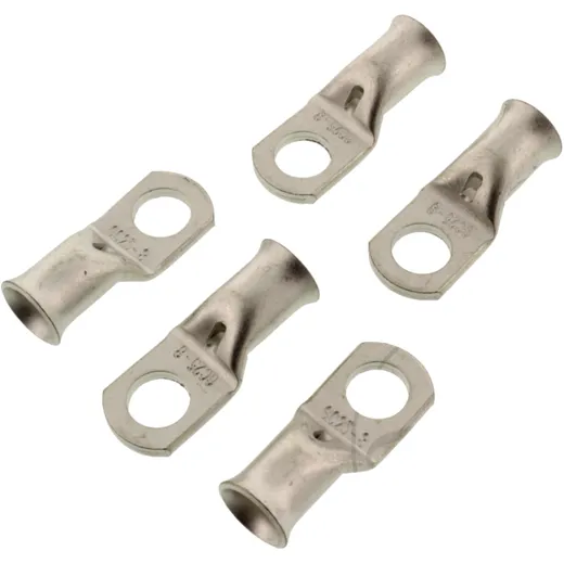 Uninsulated Ring Connector M8 for Wires up to 25.0 mm²