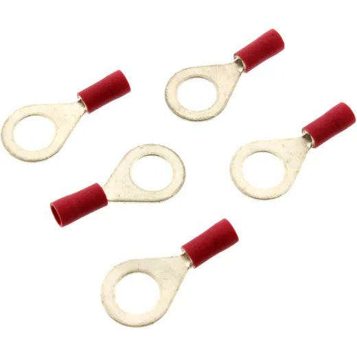 INSULATED RING CONNECTOR 0.5-1.5 M8 JMP PACK 5 PCS