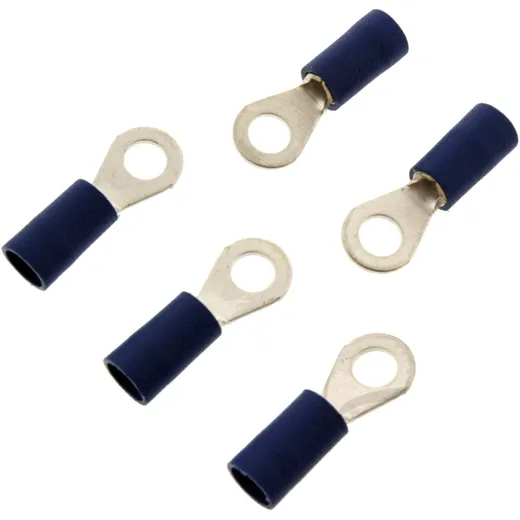 Insulated Ring Connector 1.5-2.5 M4 JMP Pack 5 PCS