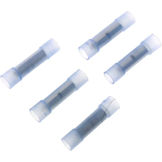 Butt Connector for Electrical Wiring 1.5-2.5 mm² Blue