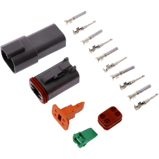 DT Komplettstecker Set 4-polig