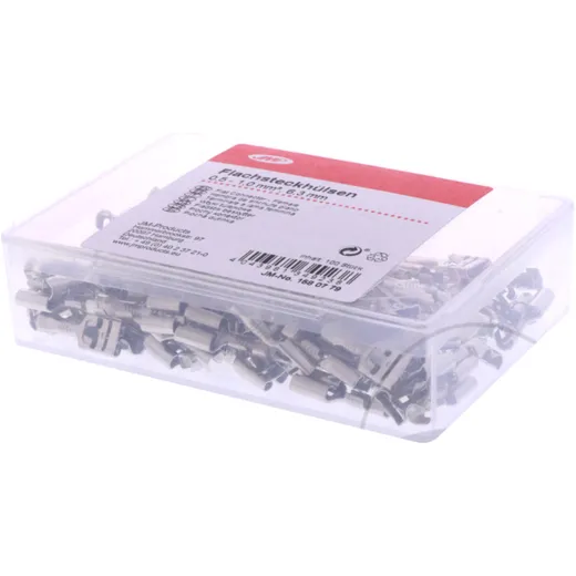 Spade Connector Female 6.3mm for 0.5-1.0mm² uninsulated_0