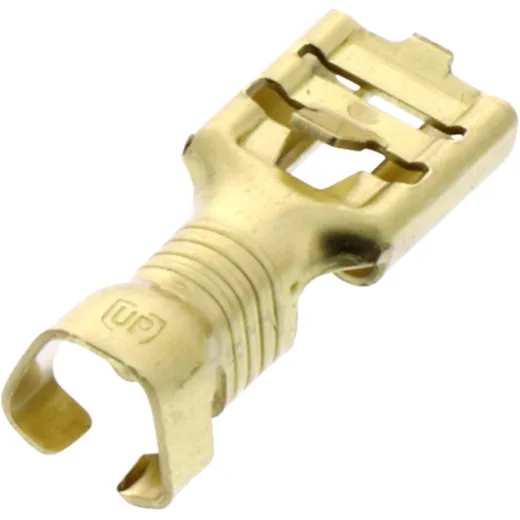 Uninsulated Spade Connector for 2.5-6.0 mm² 6.3 mm