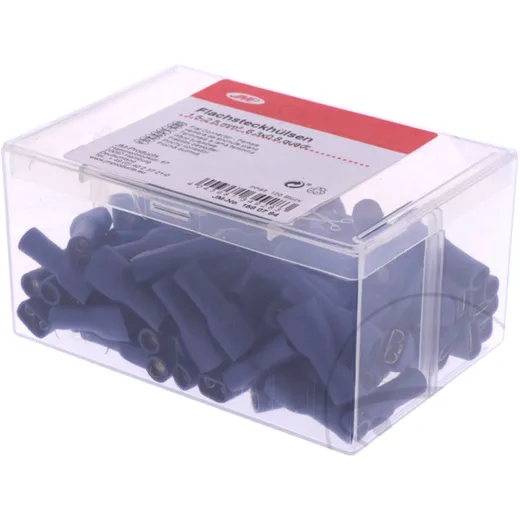 Flachsteckhülse für 1.5-2.5 mm² 6.3mm JMP Packung 100 Stück