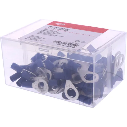JMP Insulated Ring Connector 1.5-2.5 M8 Pack of 100_0
