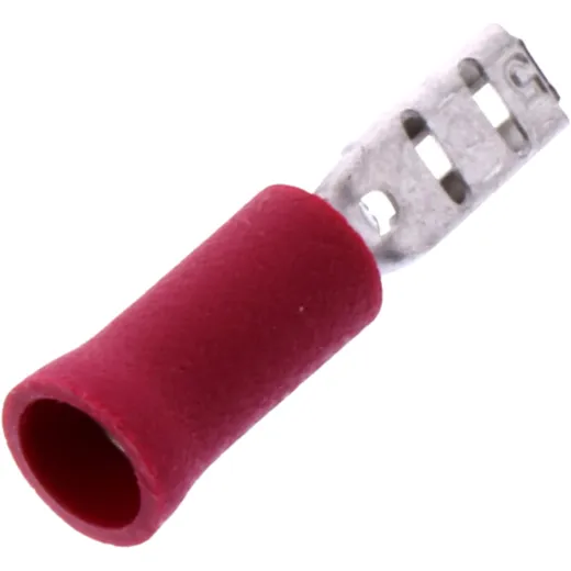 Flachsteckhülse isoliert 0.5-1.5 mm² 2.8mm JMP