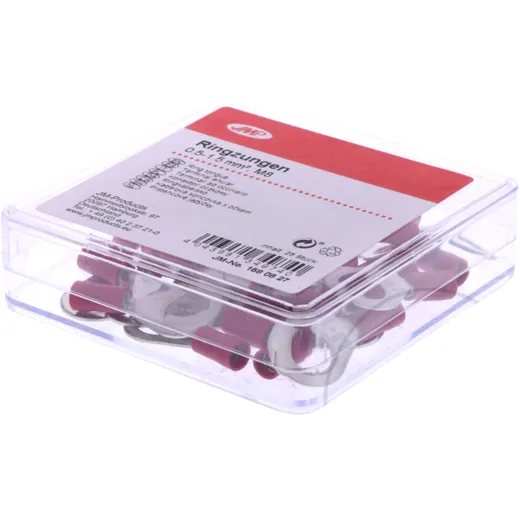 Ringzunge isoliert 0.5-1.5 mm² M8 JMP PCK 25 Stück