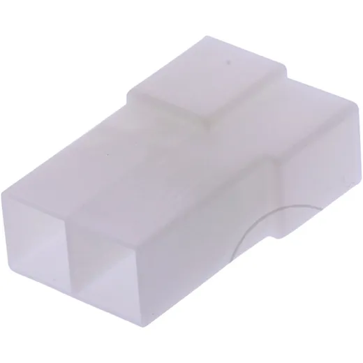 Flachsteckgehäuse 2-Pol JMP für Flachstecker 1580845